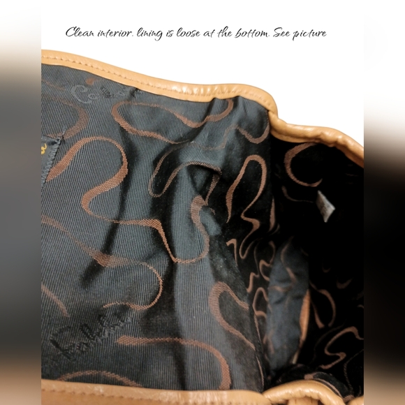 Carlos Falchi crossbody/shoulder bag/purse Small Brown leather Croc and serpent - Picture 8 of 8